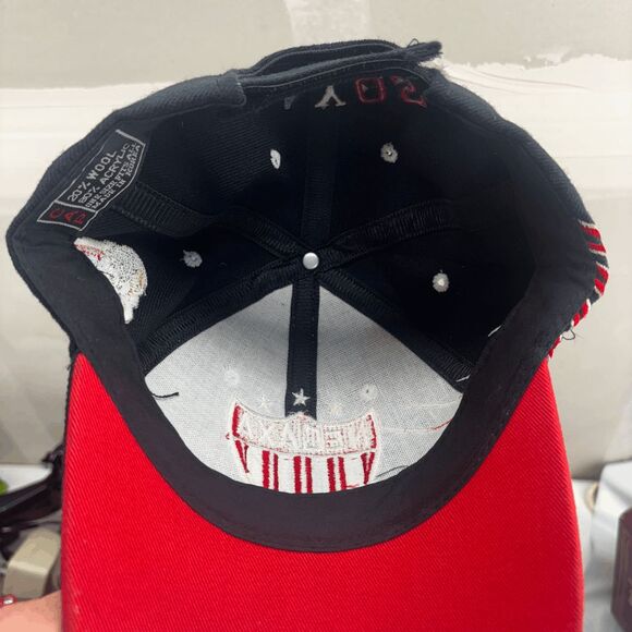 Necaxa Rayos Embroidered Black Soccer Cap Futbol Liga MX New without Tags - Picture 7 of 8